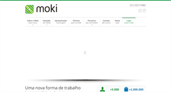 Desktop Screenshot of moki.com.br